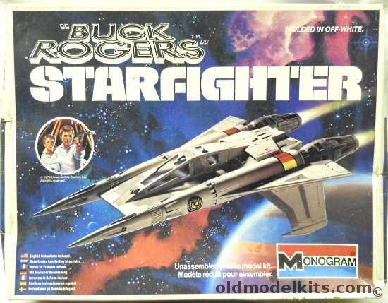 Monogram 1/48 Buck Rogers Starfighter - From The 1979 TV Series, 6030 plastic model kit